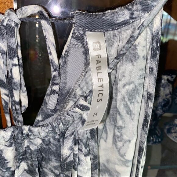 Fabletics Tank Top Rayon Gray M - Picture 5 of 5